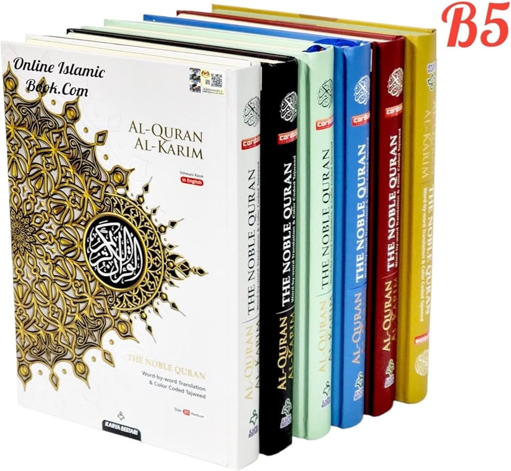 Al Quran Al Karim Word by Word Translation & Colour Coded Tajweed