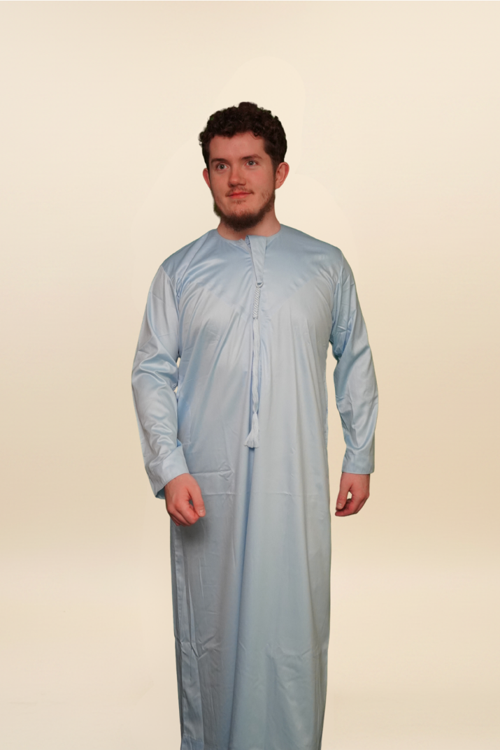 Satin Emirati thobe
