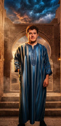 Embroidered Moroccan Thobe