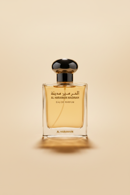 Al Haramain Madinah - clean beige background