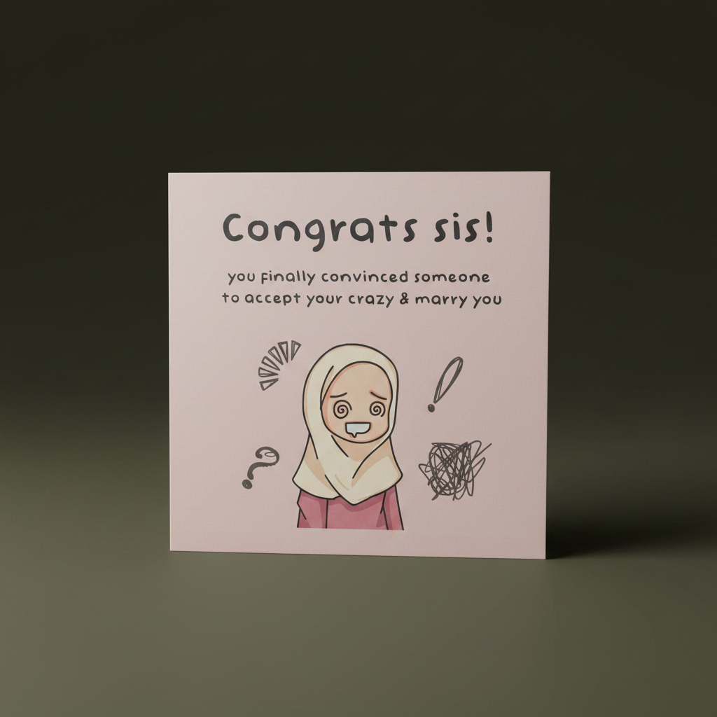 Congrats Sis – Dark