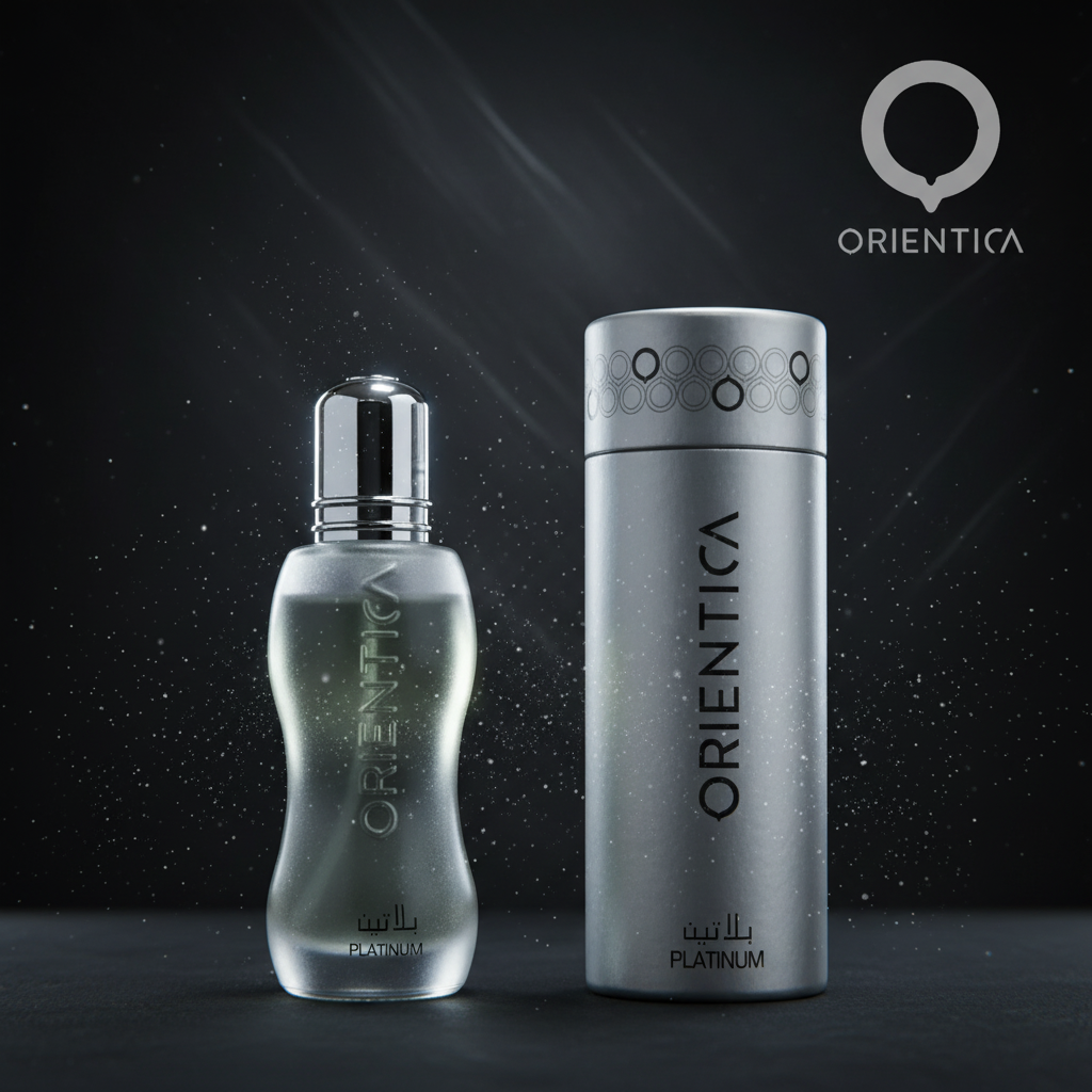 Orientica Platinum — Dramatic Studio Shot
