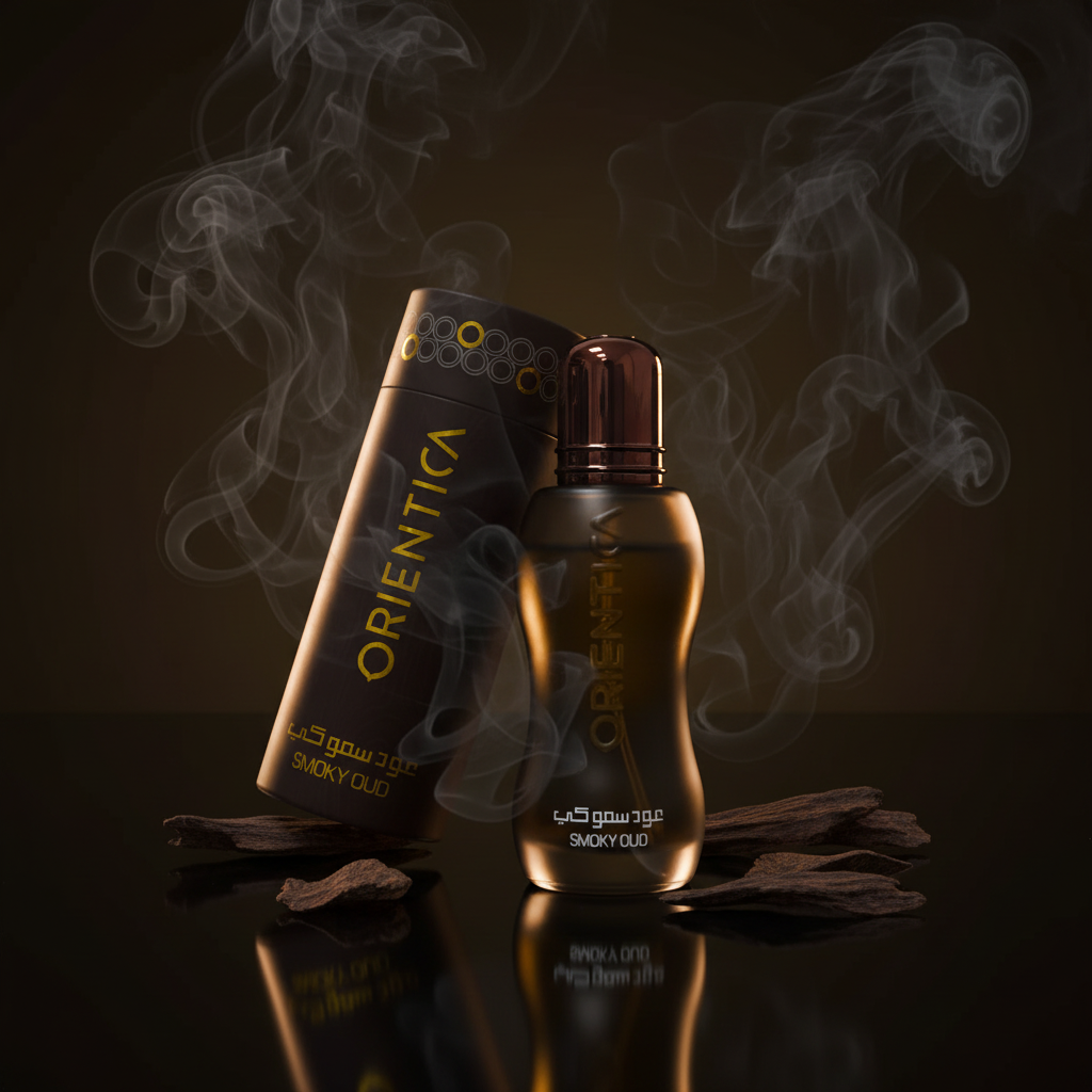 Orientica Smoky Oud — Dramatic Studio Shot