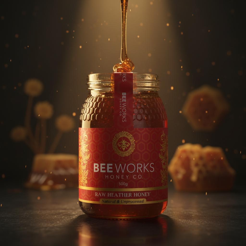 Raw Heather Honey