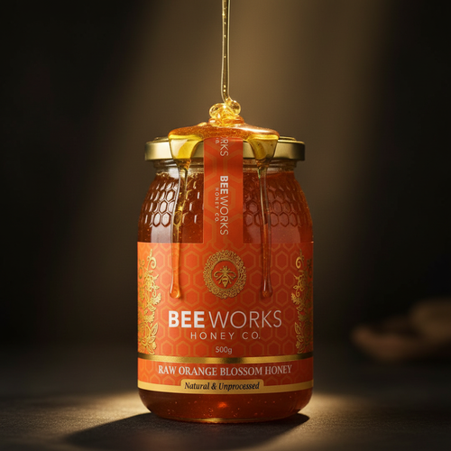Raw Orange Blossom Honey